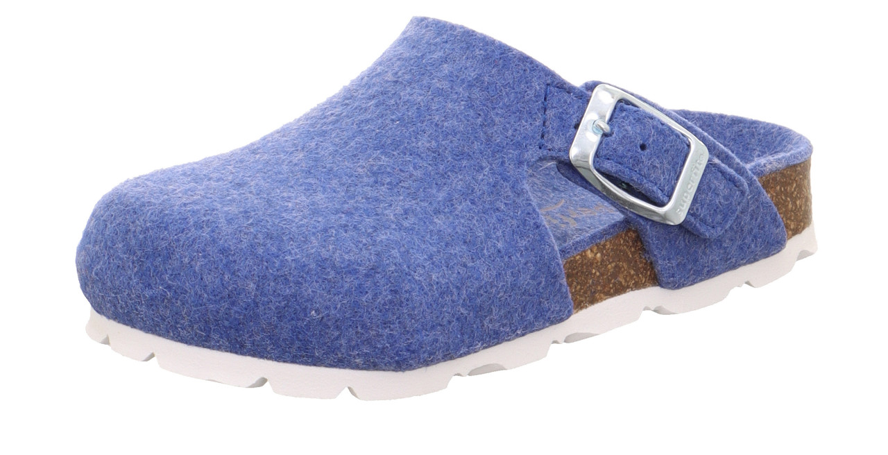 FUSSBETTPANTOFFEL - BlauClog mit Einschlupf