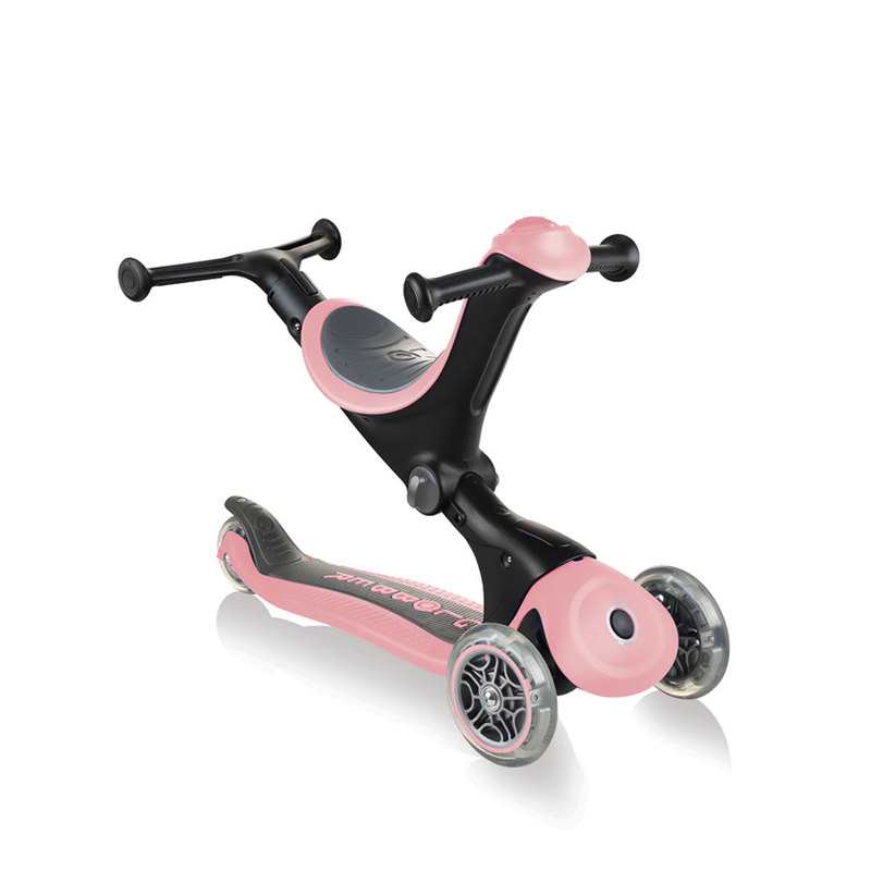 Trottinette Go Up Deluxe Rose pastel Globber