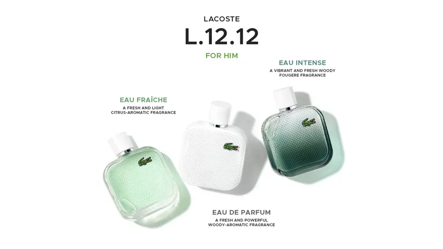 LACOSTE L.12.12 Blanc Eau de Toilette Intense 50 ml