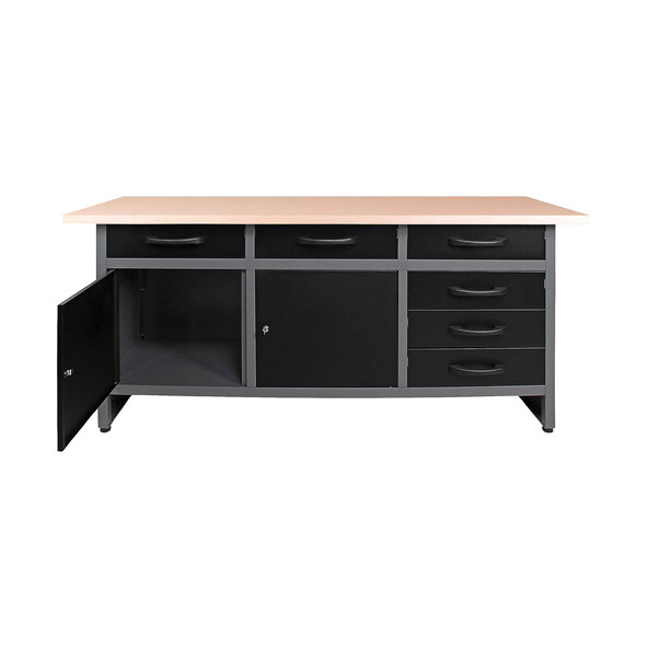 Werkbank Karsten, 2 Türen, 160x85cm