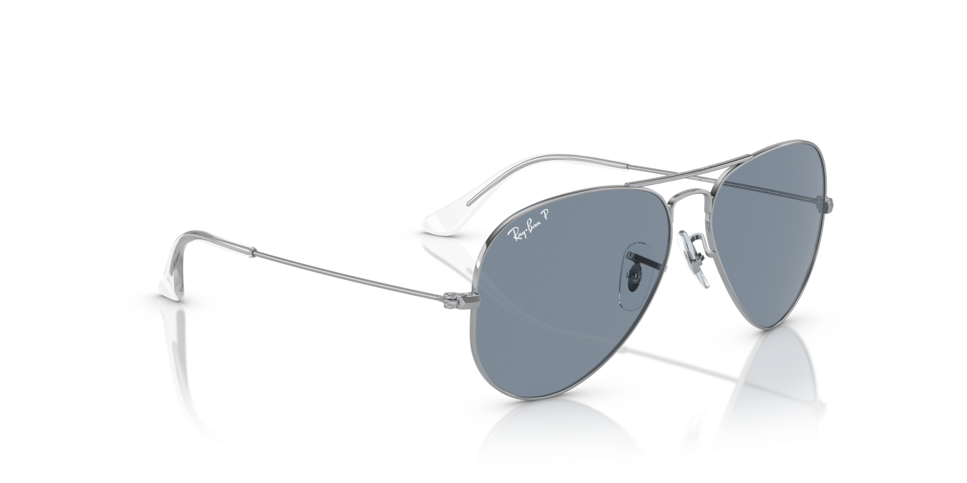AVIATOR CLASSIC - Albastru argintiu lustruit
