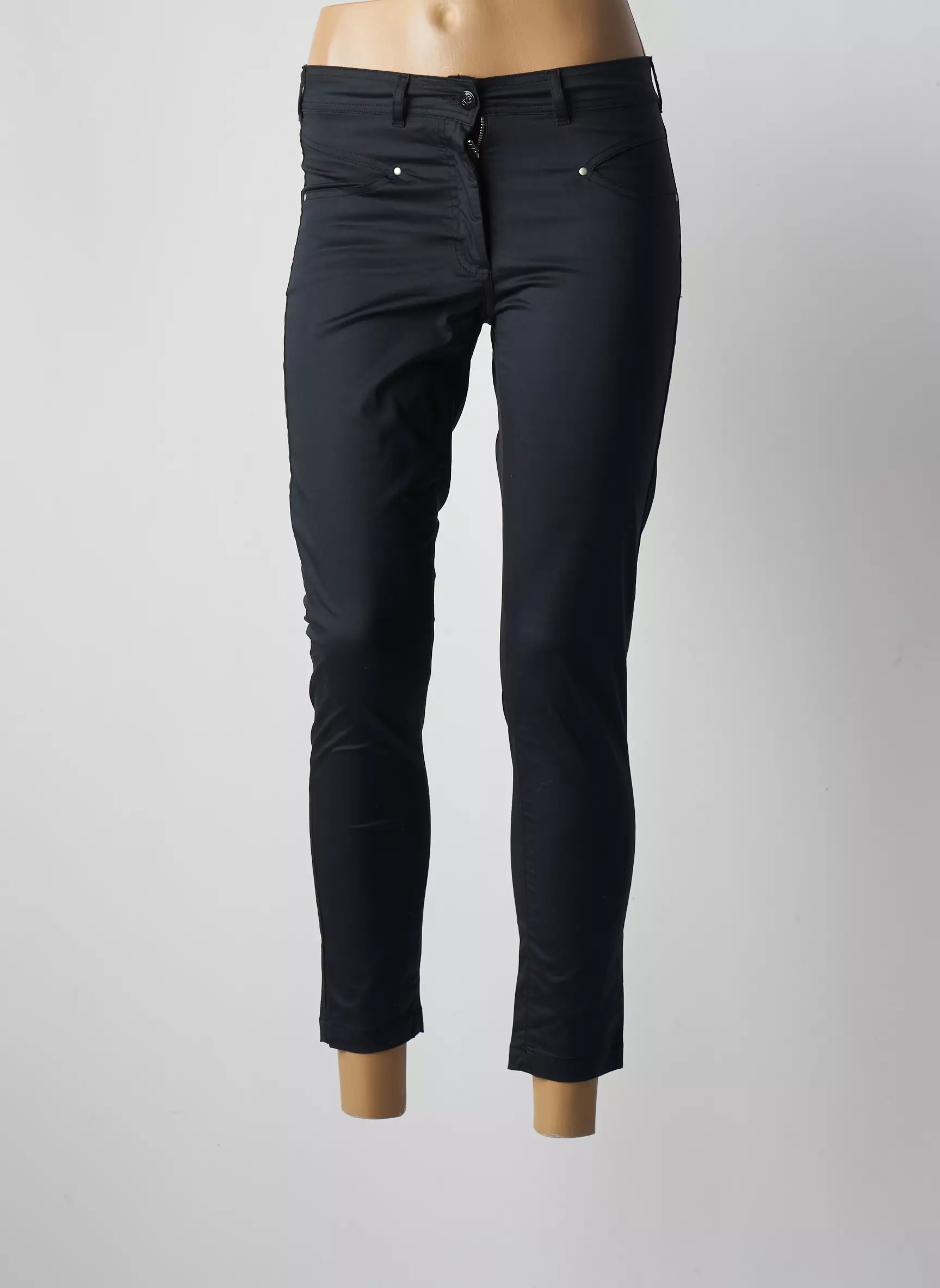 Paul Brial Pantalon7 8 Femme couleur noir