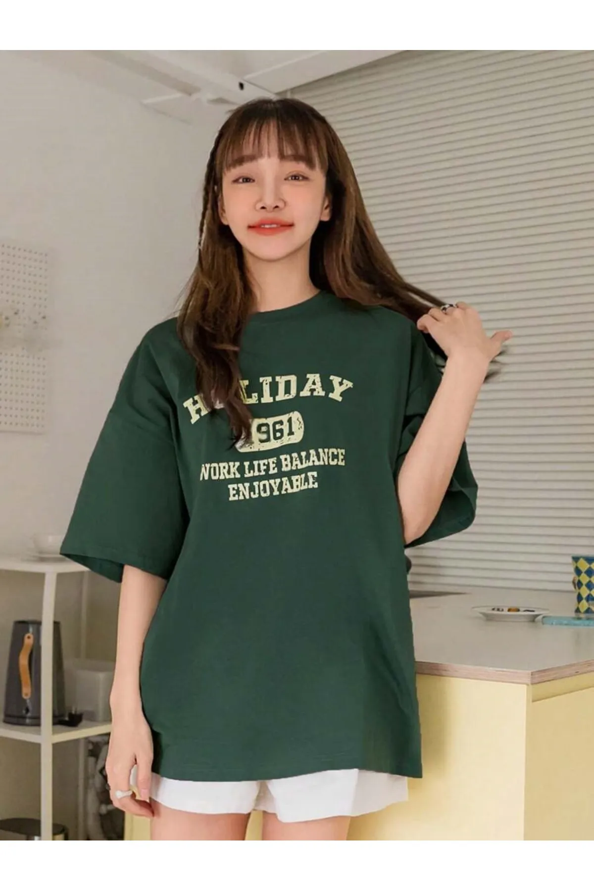 MOONBULL  T-Shirt - Grün - Regular Fit