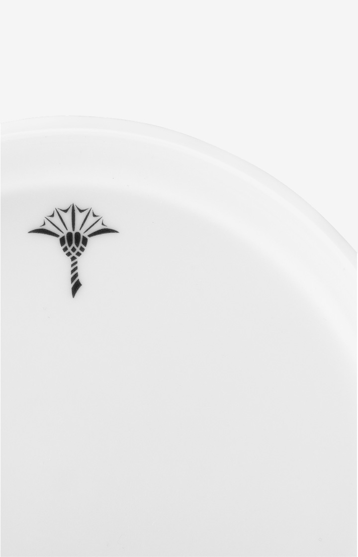 Deckel/Dipteller Single Cornflower in Weiß - im JOOP!
