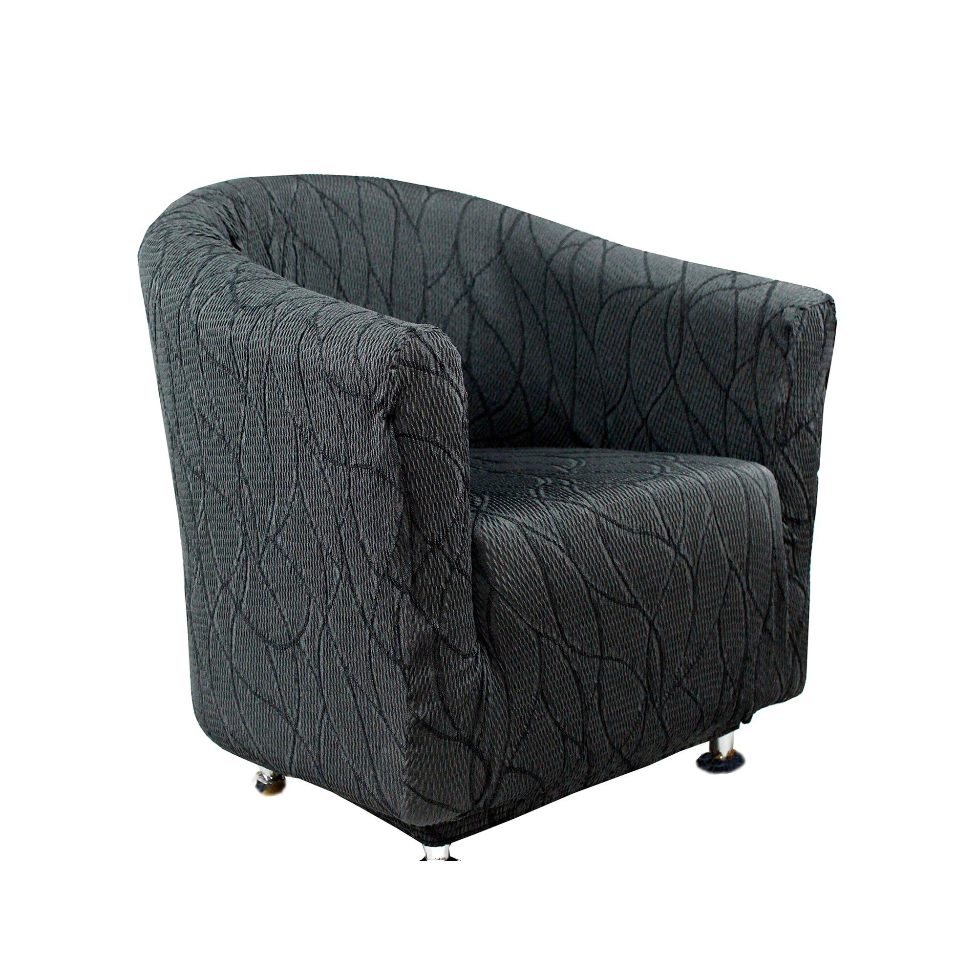 Housse extensible motif jacquard 