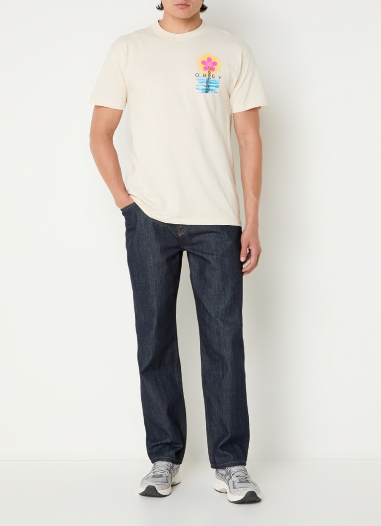Obey T-shirt with logo and back print