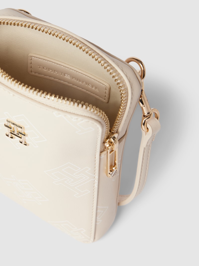 Handytasche mit abnehmbaren Schulterriemen Modell 'ICONIC TOMMY' in sand