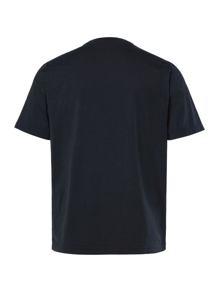 Men Plus Kurzarm T-Shirt in navy blau günstig kaufen