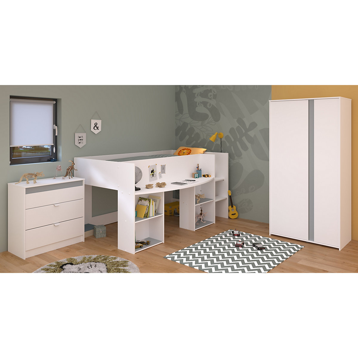 Kinderzimmer Set 3tlg 