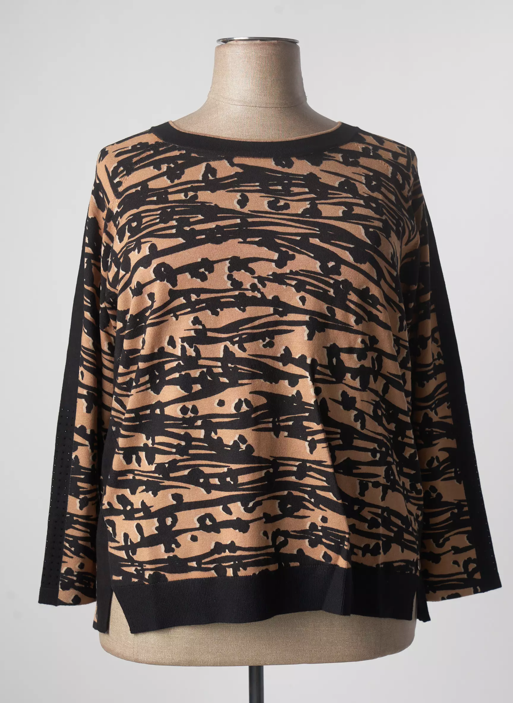 Hajo Pulls Femme couleur marron