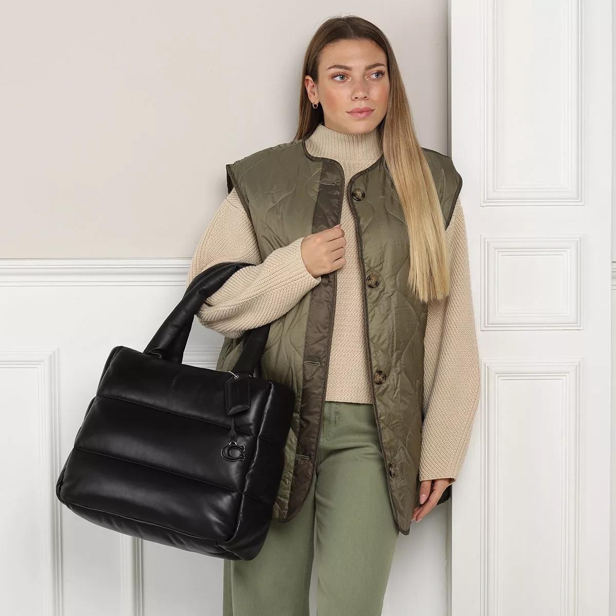 COACH Handtaschen schwarz Tote