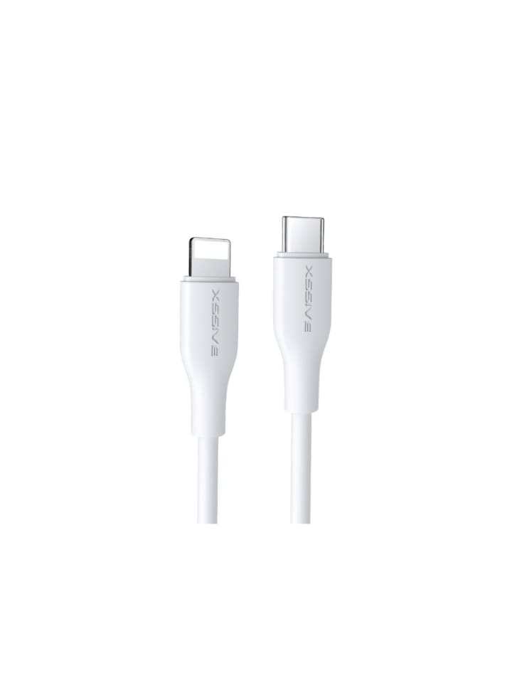 COFI 1453 20W 2 Meter USB-C zu Phone Datenkabel 2.4A Schnell-Ladekabel in Weiß günstig kaufen onesize