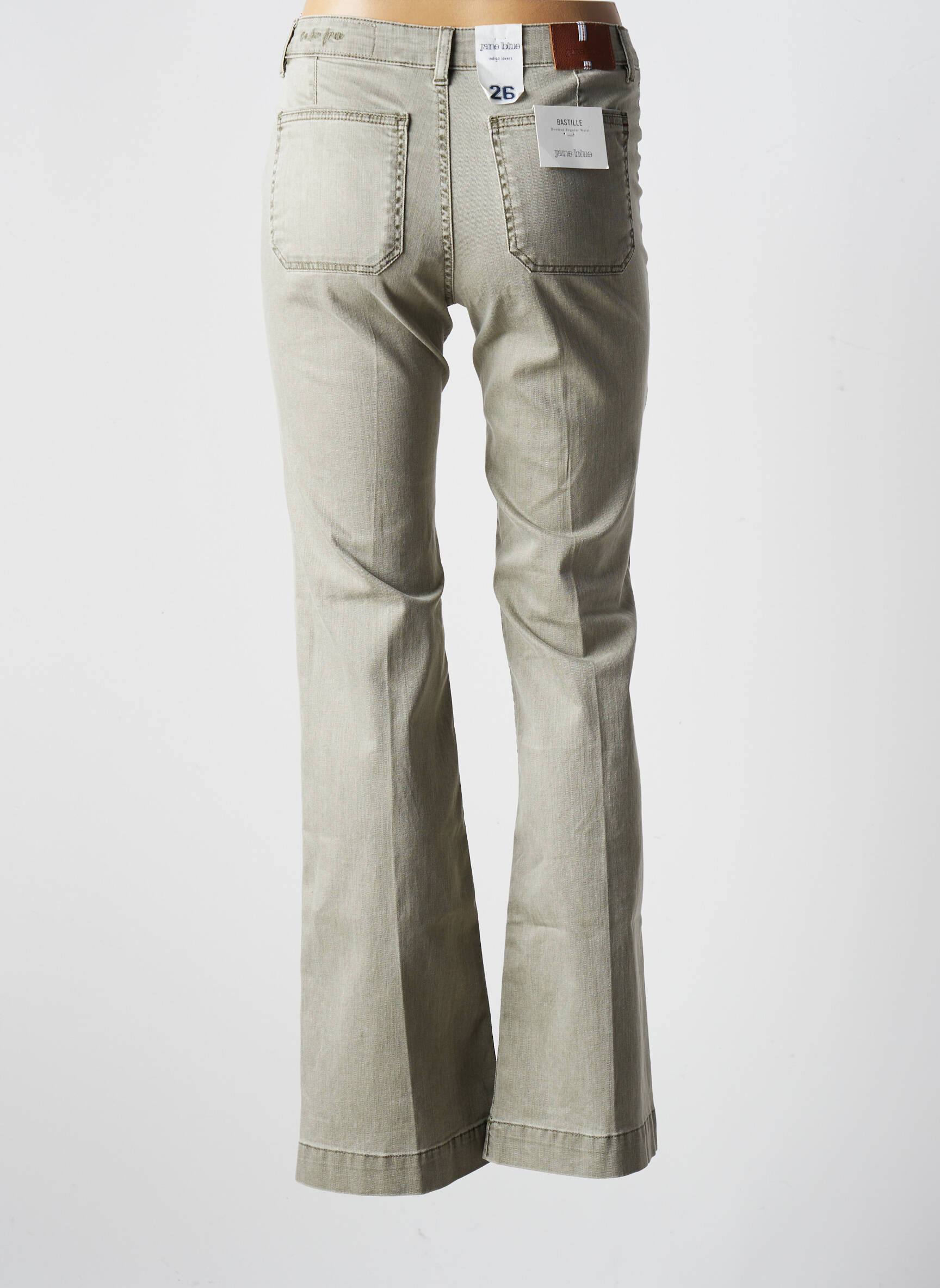 Jane Blue Jean Flare Femme couleur vert