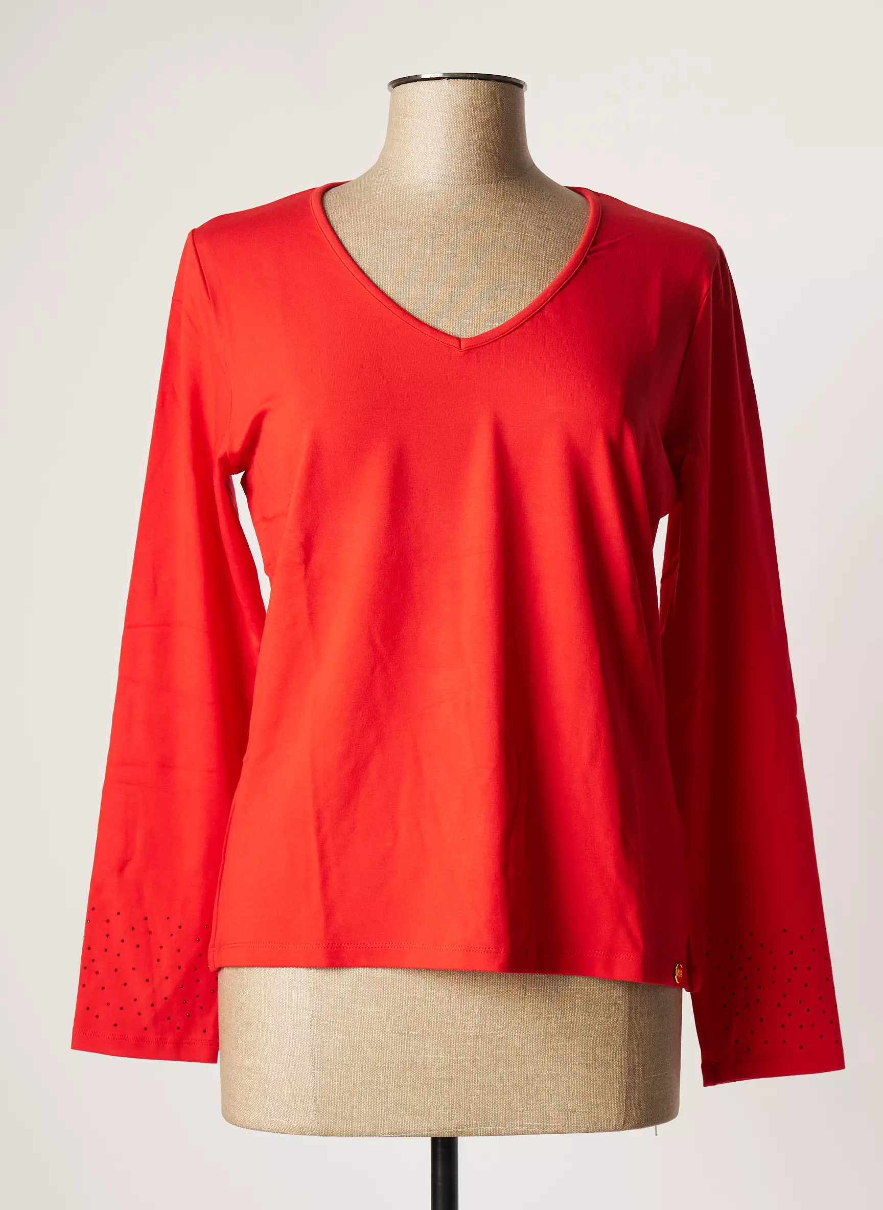 Paul Brial Tshirts Femme couleur orange