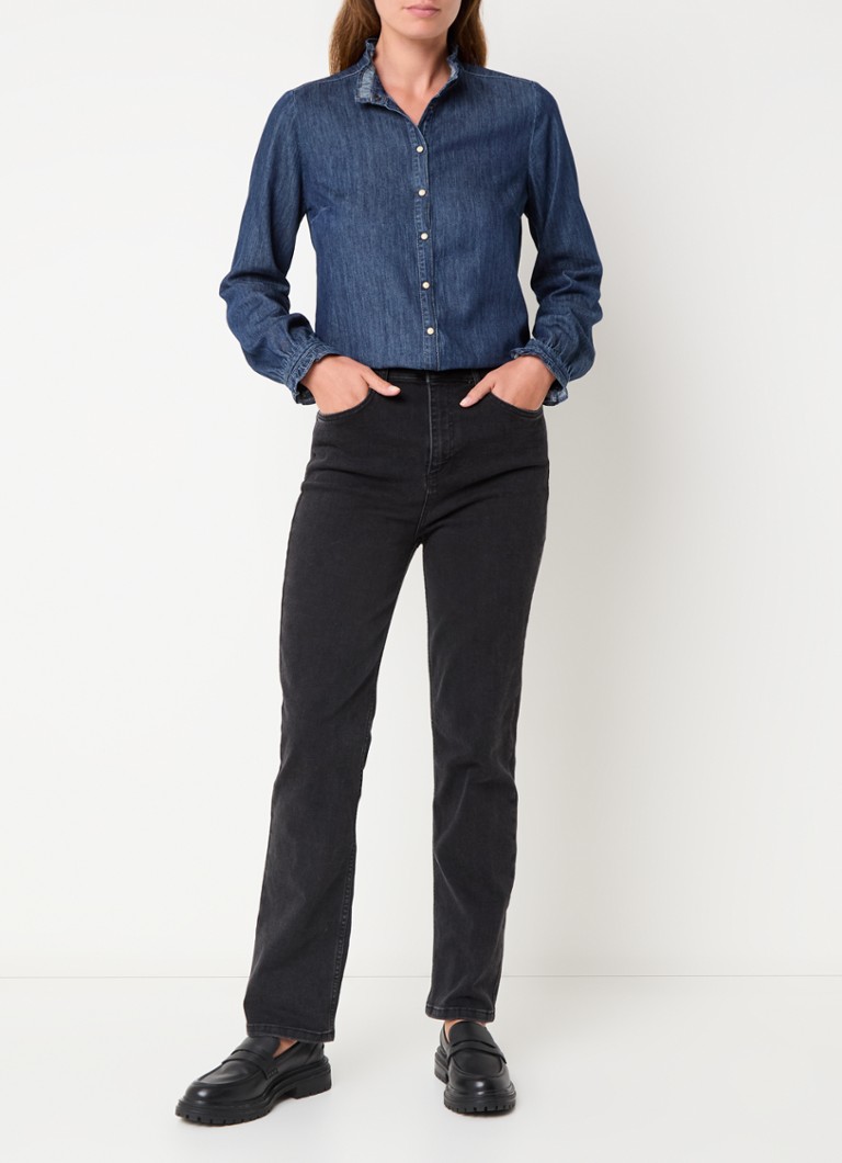 Camicetta in chambray con volant di River Woods