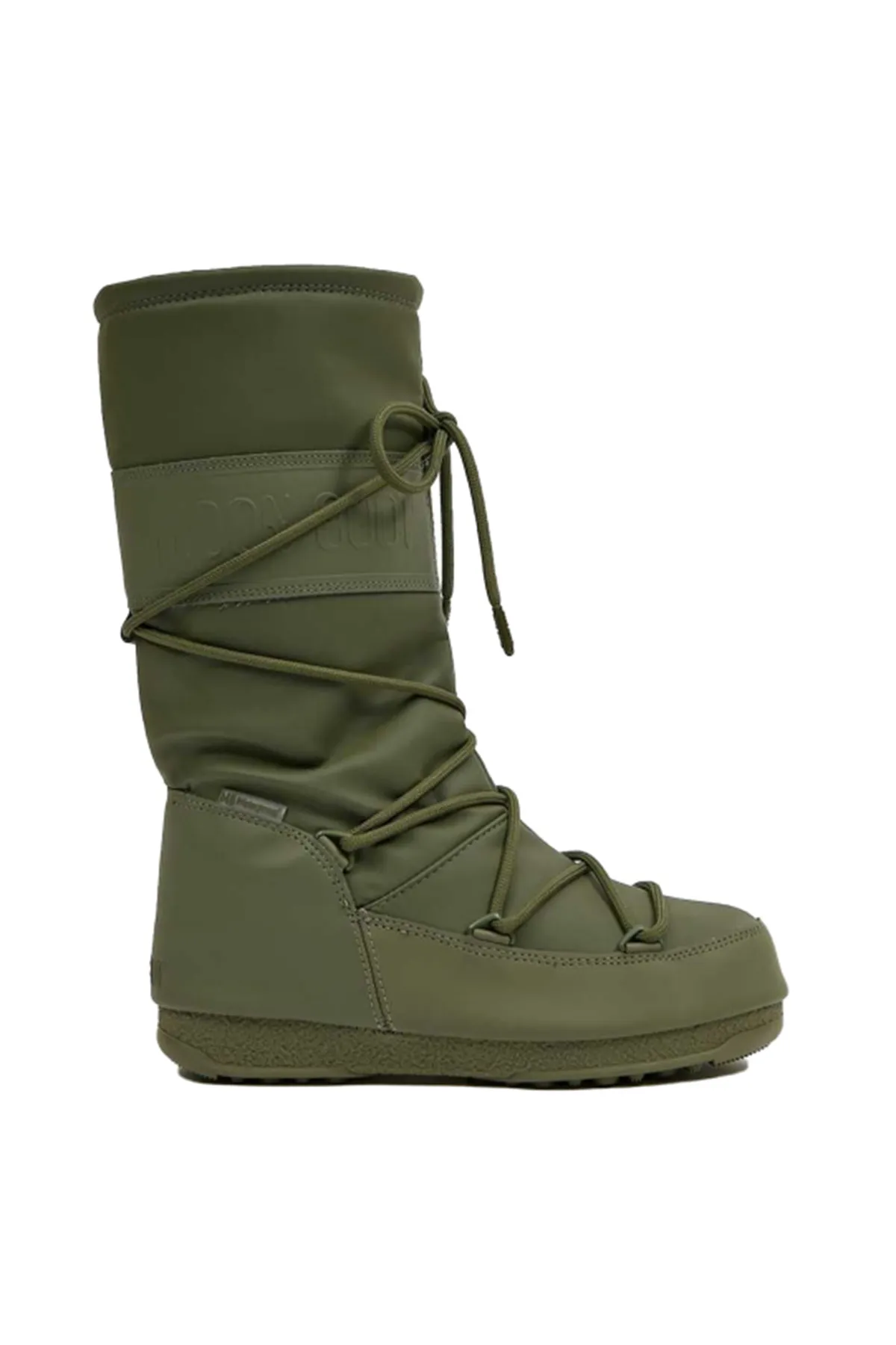 MOON BOOT  Stiefelette - Khaki - Flacher Absatz