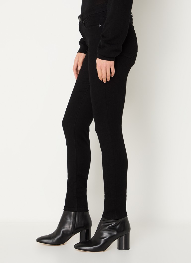Calça jeans skinny de cintura alta OPUS Elma com lavagem colorida