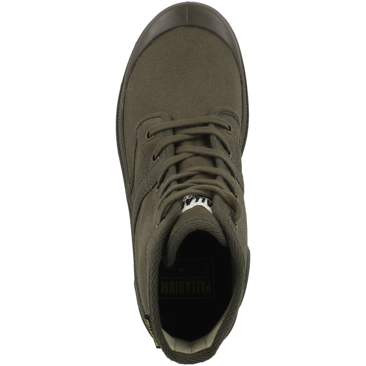 Palladium Pallabrousse Schnürboots dunkelgruen