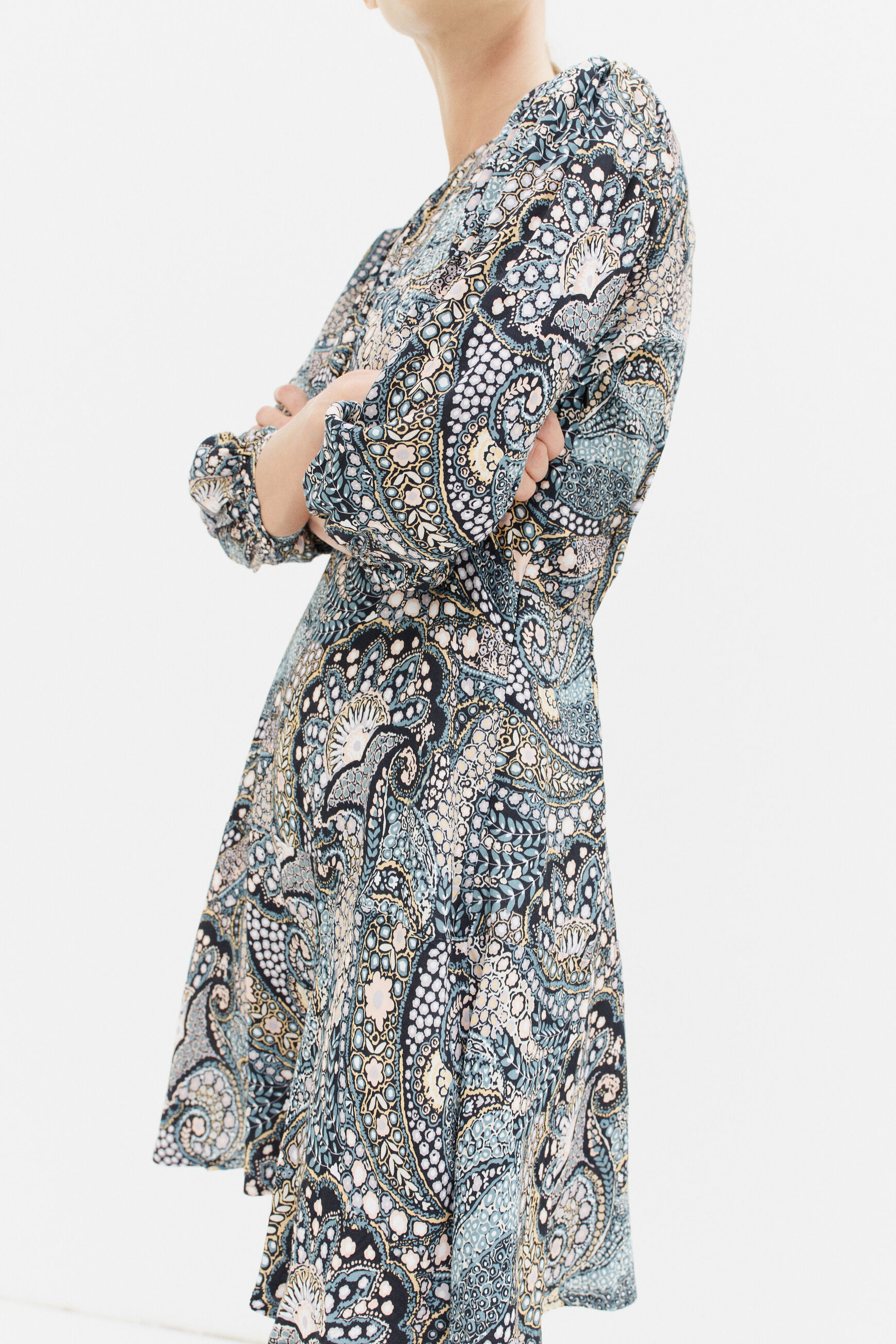robe poppy noir femme