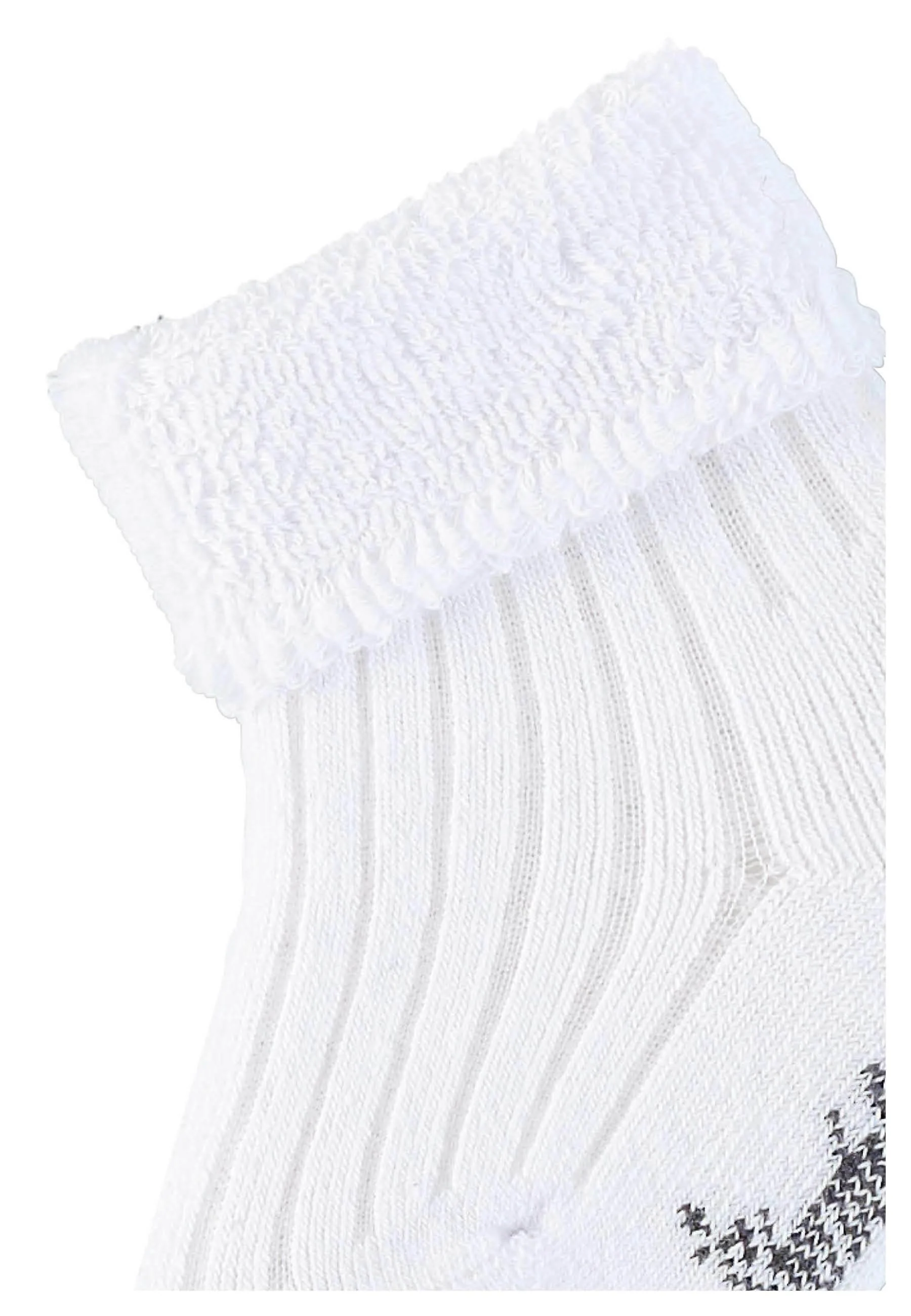 Babysocken uni mit Rippstruktur, Vollplüsch innen