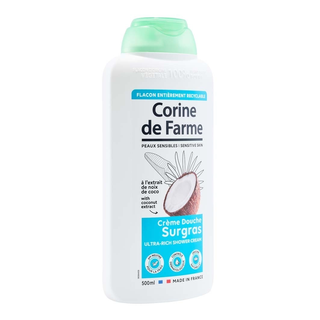 Extra bohatý krém CORINE DE FARME s kokosovým extraktom