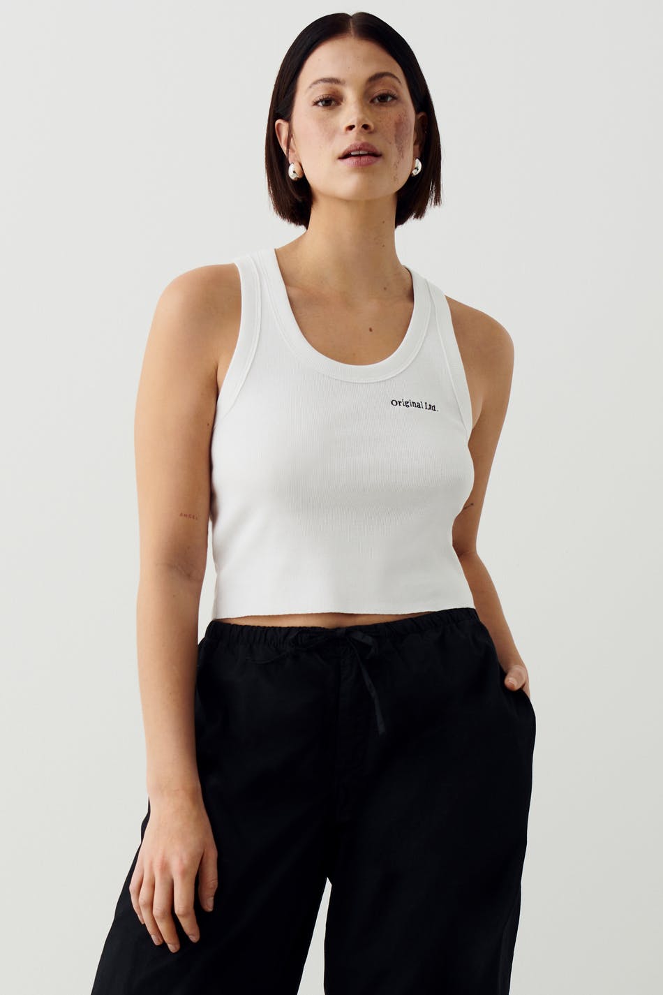 Embroidery singlet