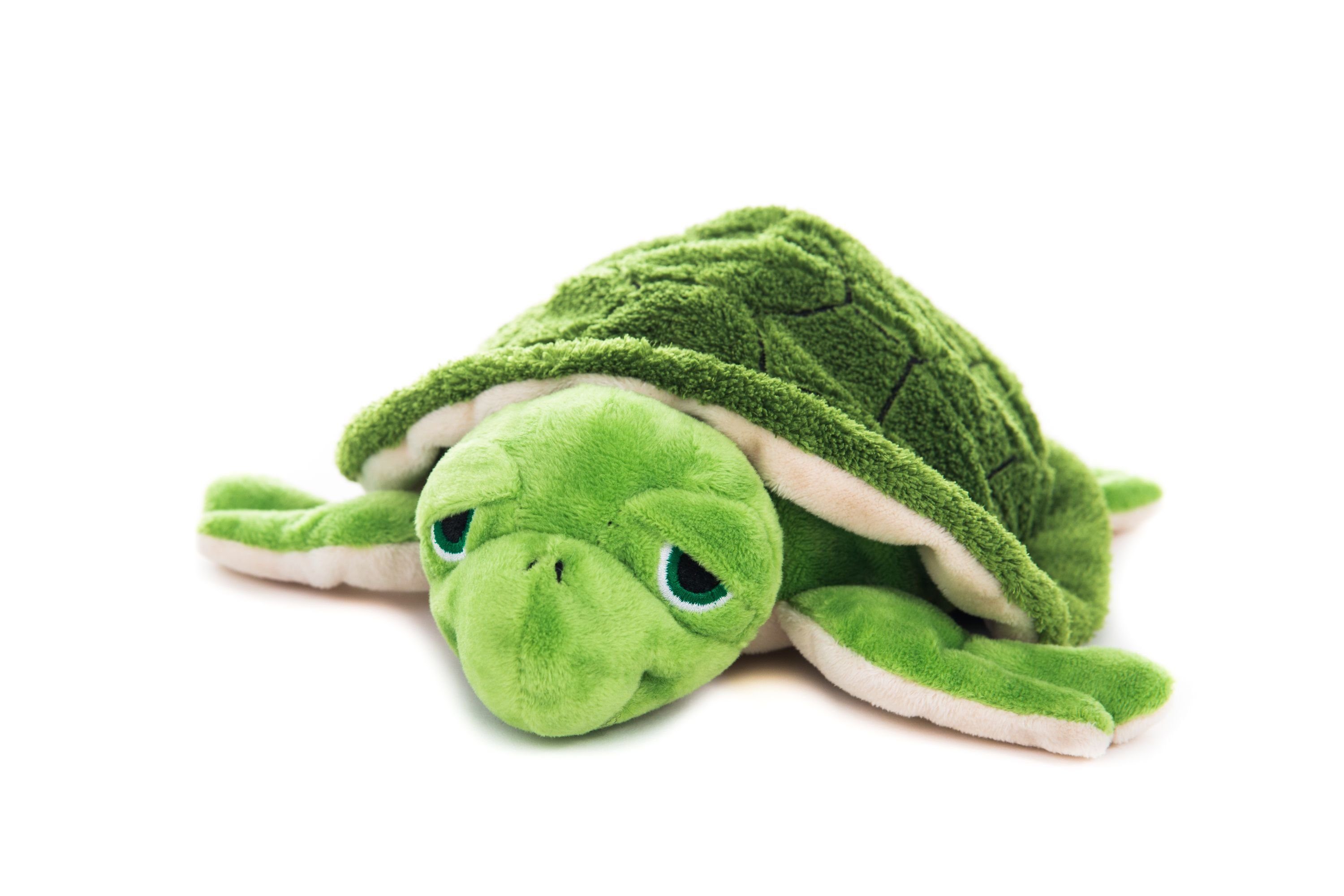Habibi Plush Wärmekissen Habibi Wärmetier Wasserschildkröte Mikrowelle/Ofen, (Wärmekuscheltier)