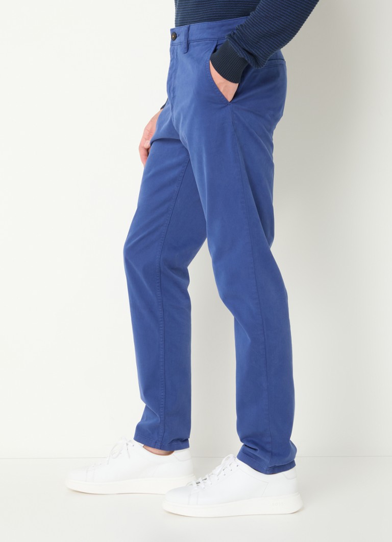 Pantaloni chino slim fit HUGO BOSS cu buzunare laterale