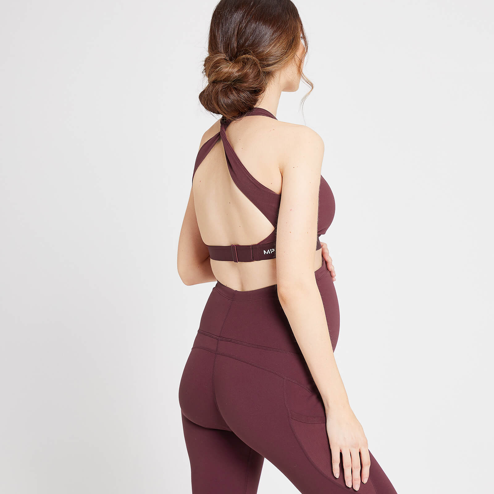 Brassière de sport de maternité/d’allaitement MP Power pour femmes – Bordeaux