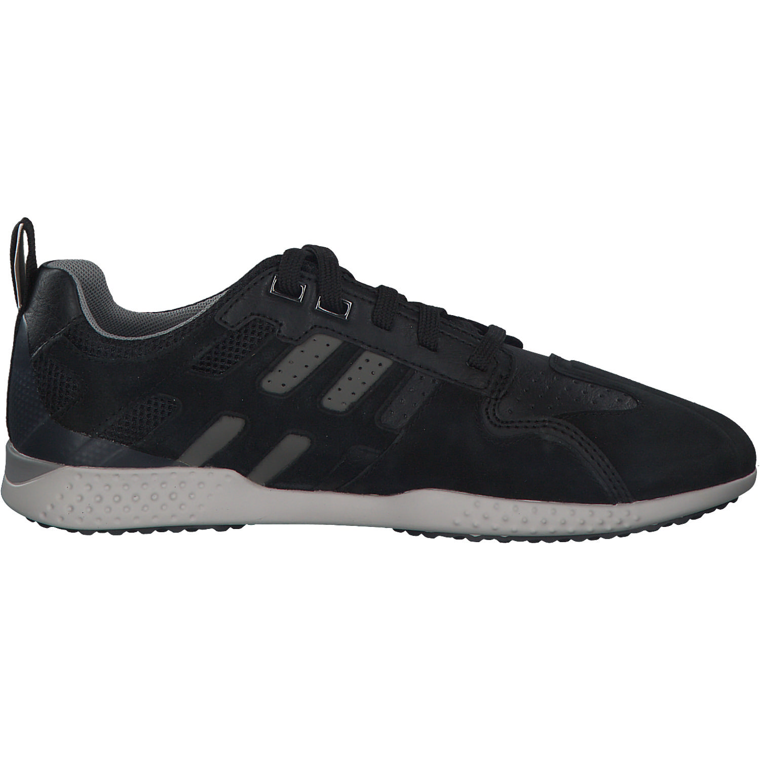 Geox U048DB, Sneakers Low, Herren, black/black