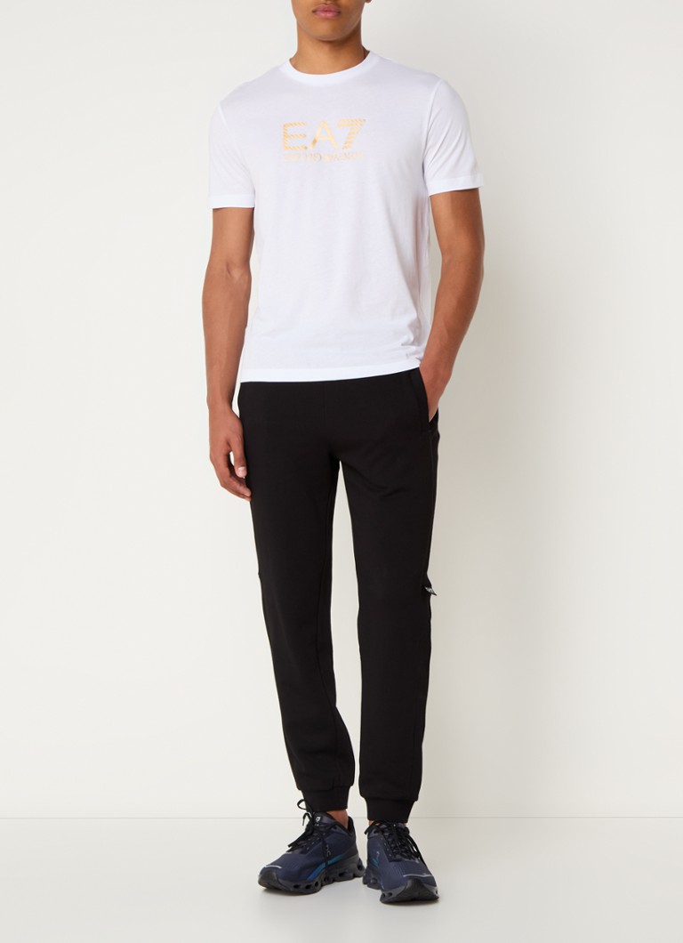 Tricou Emporio Armani cu logo imprimat