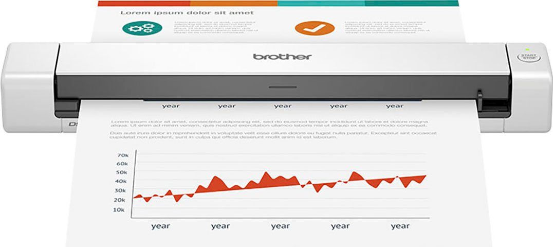 Brother DS-640 mobiler Scanner
