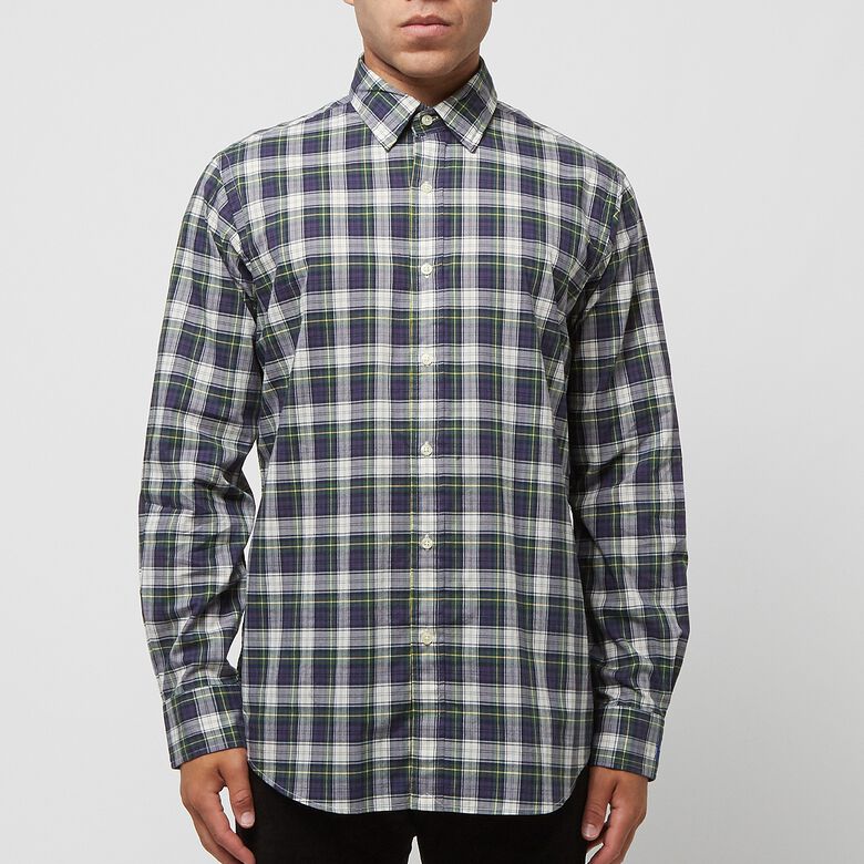 Polo Ralph Lauren Washed Poplin-Lsl-Sps green/yel low multi