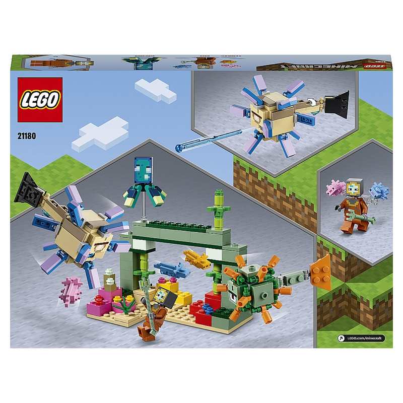 21180 Le combat des gardiens LEGO Minecraft