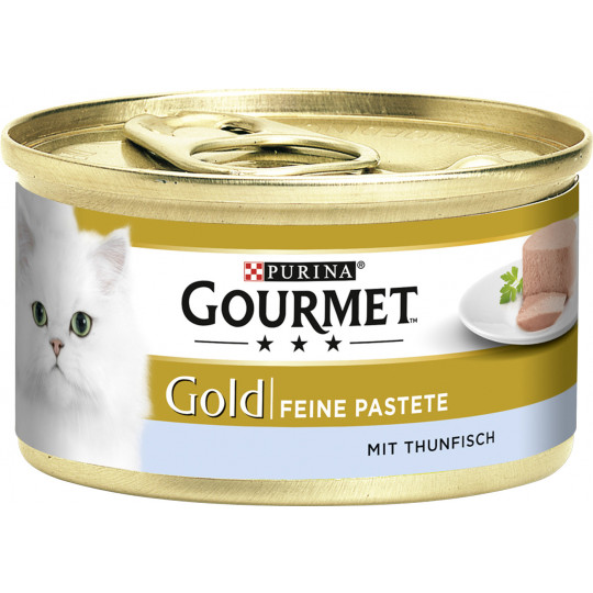 Purina Gourmet Gold Feine Pastete mit Thunfisch 85G
