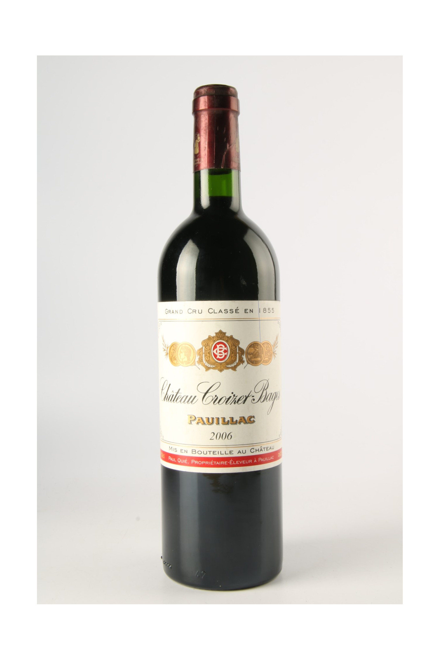 Château Croizet Bages 2006, Pauillac
