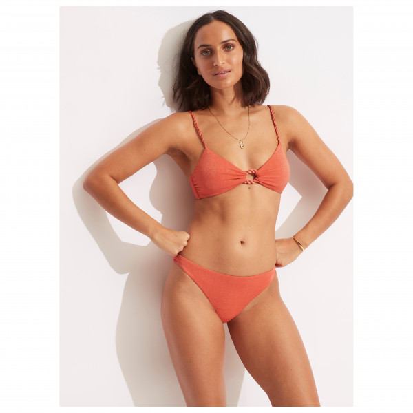 Seafolly - Women's Poolside High Cut Rio - Bikini-Bottom