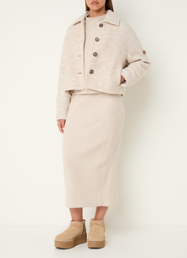 Moscow Fun jacket in wool blend