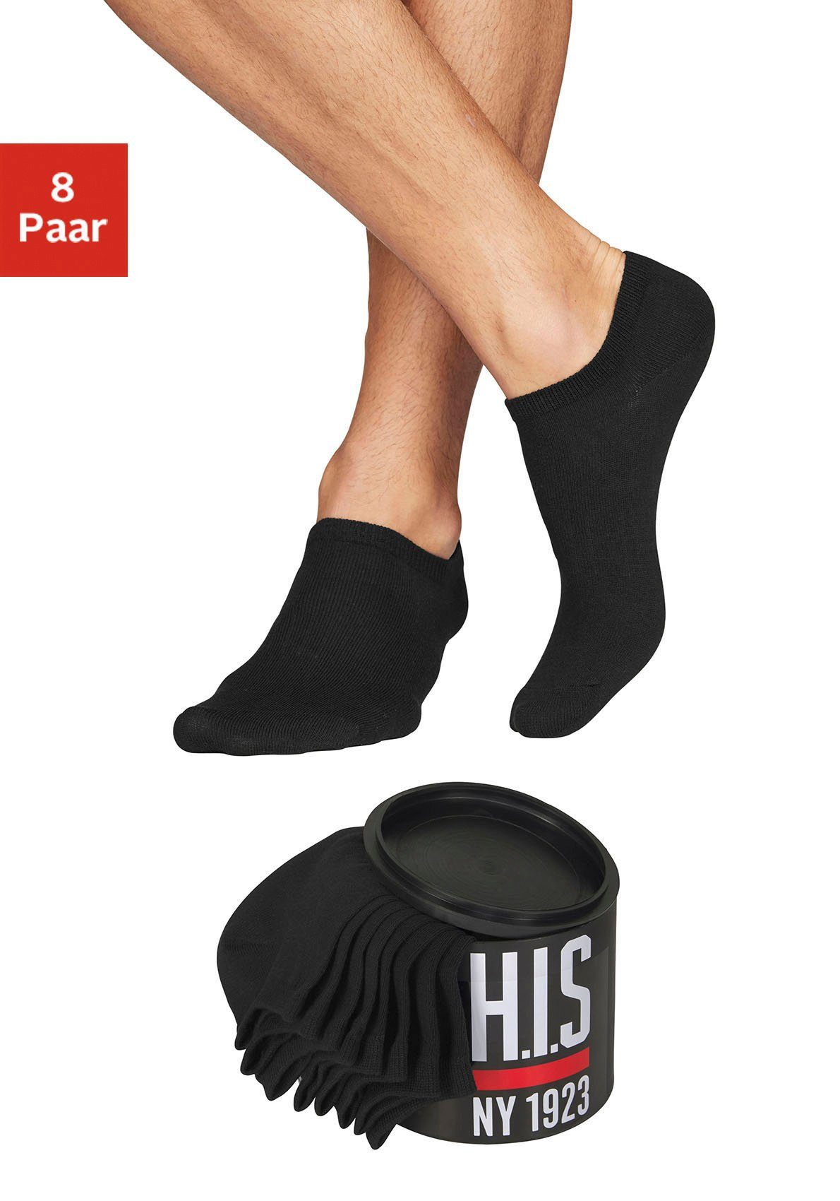 H.I.S Sneakersocken (Set, 8-Paar) in der Geschenkdose