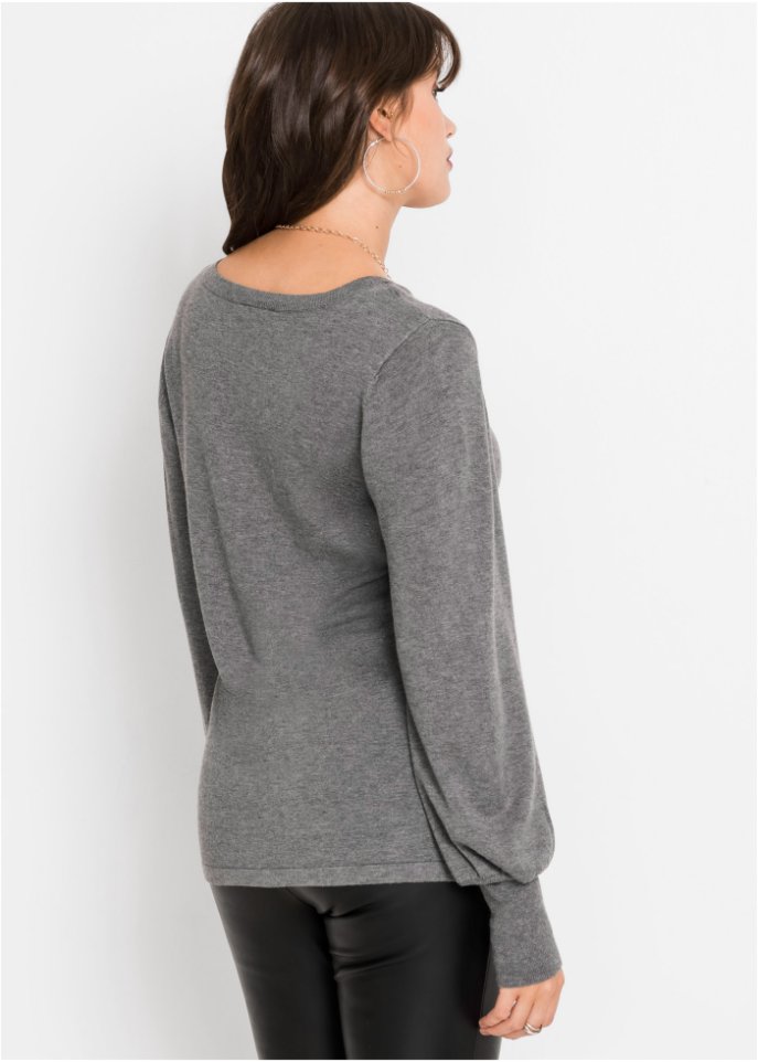 Pullover mit Ballonärmeln