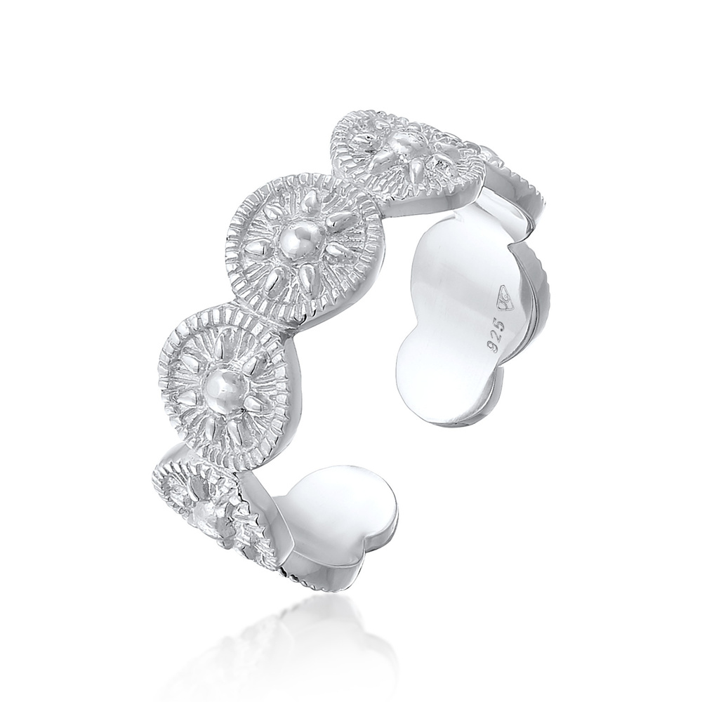 Elli Elli Bague Femmes bande soleil design ouvert en argent sterling 925 Bague