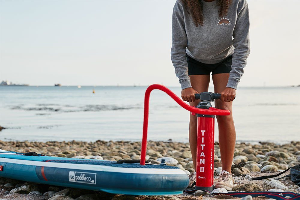 Red Paddle SUP-Board Red Paddle Co SUP SET SPORT 12'6