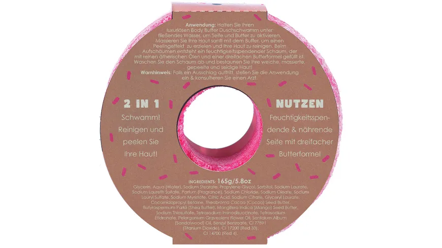 Bomb Cosmetics Better than Chocolate Duschschwamm 165 g