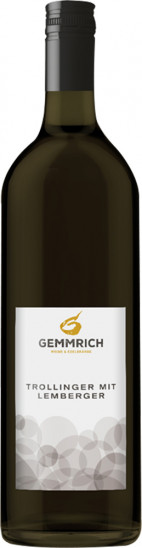2020 Trollinger mit Lemberger halbtrocken 1,0 L - Weingut Gemmrich