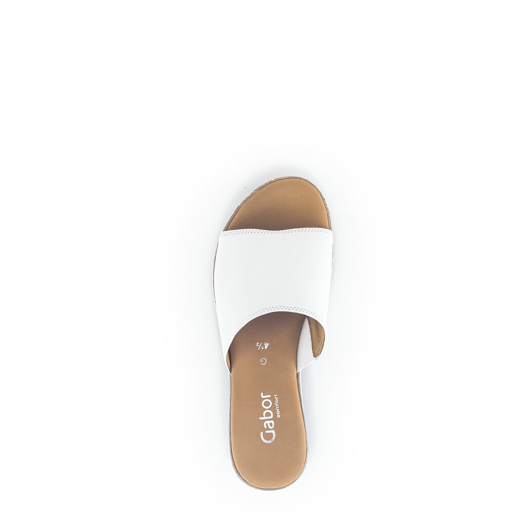 Gabor comfort Pantolette weiß