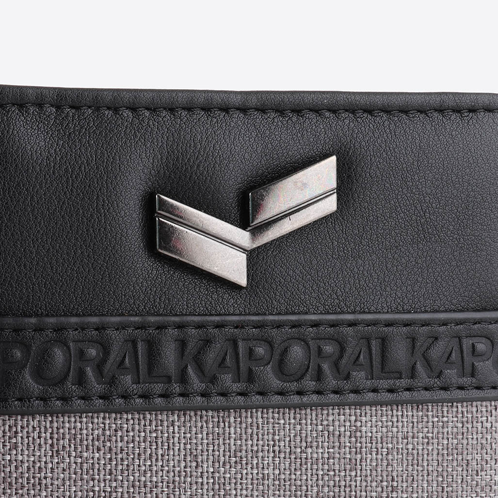 VEEDE  Portefeuille noir et gris homme