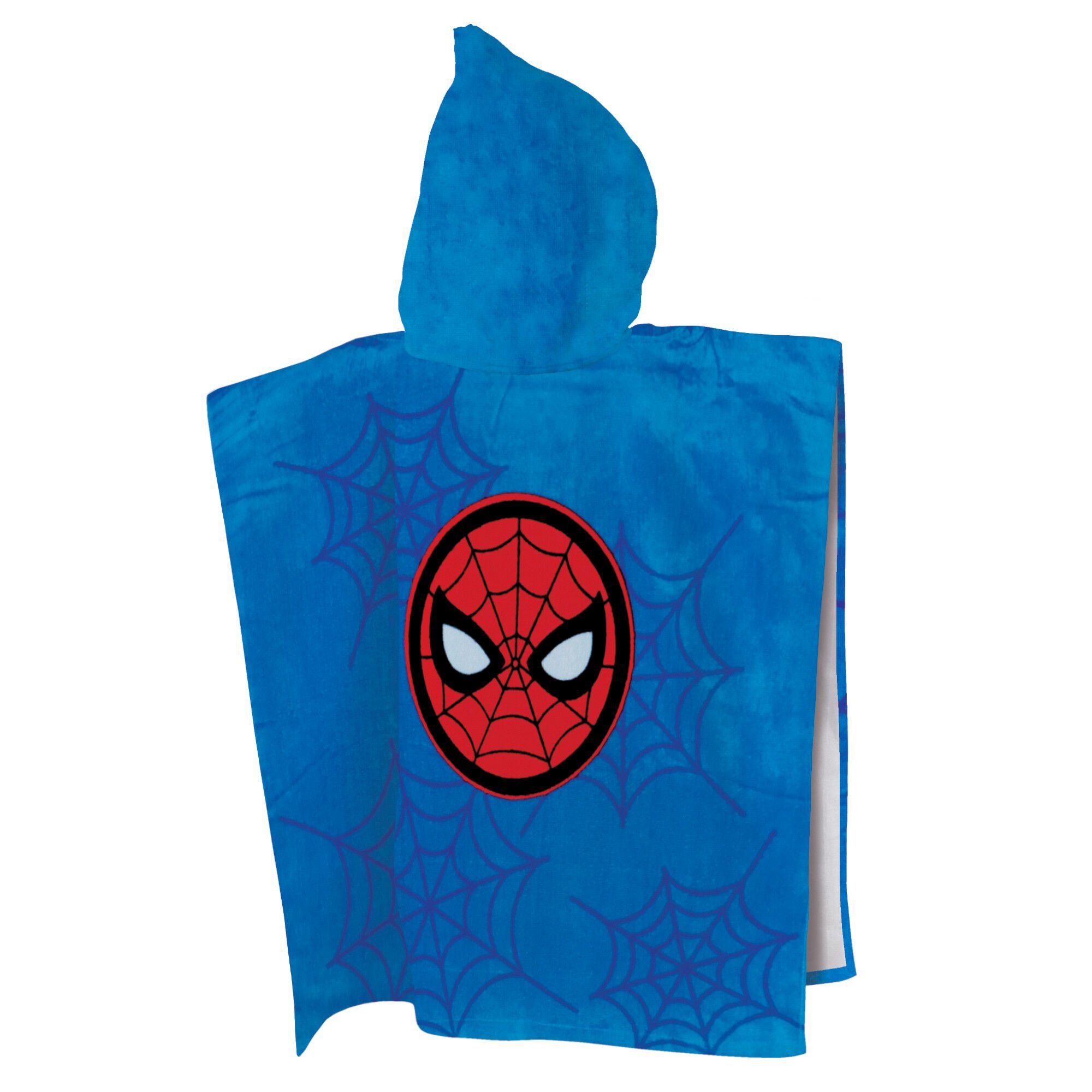 Poncho de bain enfant Spider-Man à capuche personnalisable