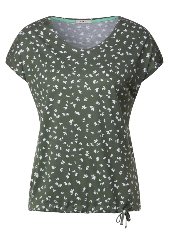 CECIL T-Shirt mit Smokdetails