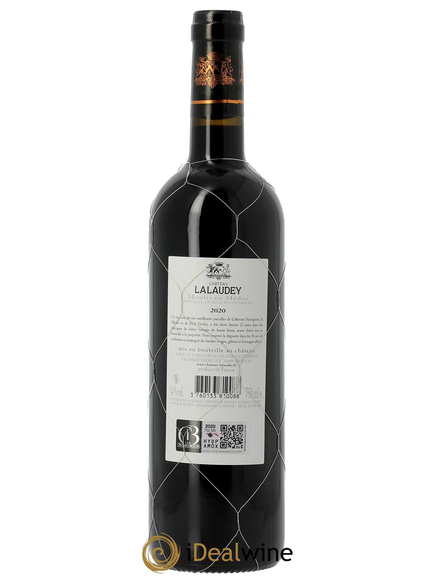 Château Lalaudey  2020 - Lot de 1 Bouteille