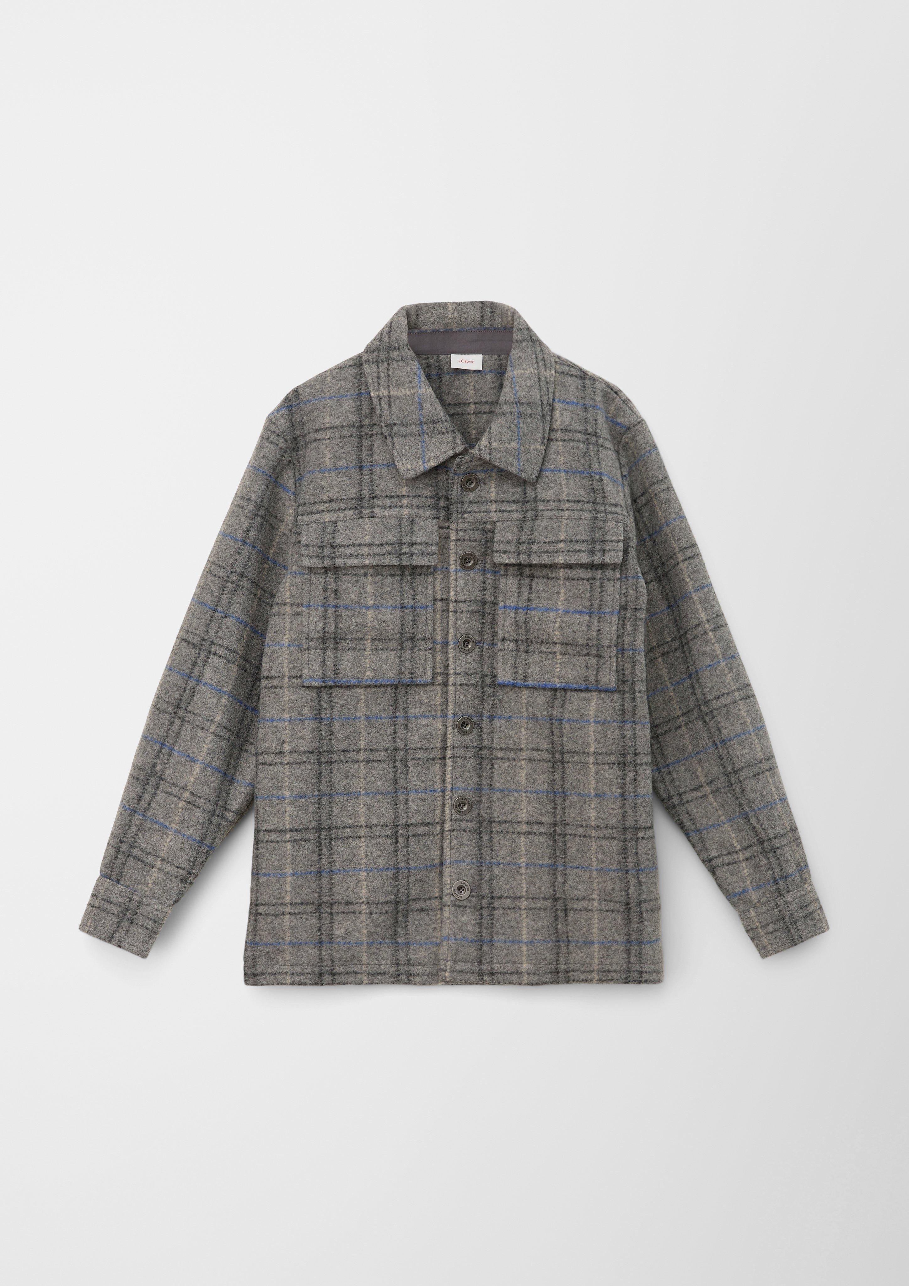 Overshirt aus weichem Fleece  2123623-97N2